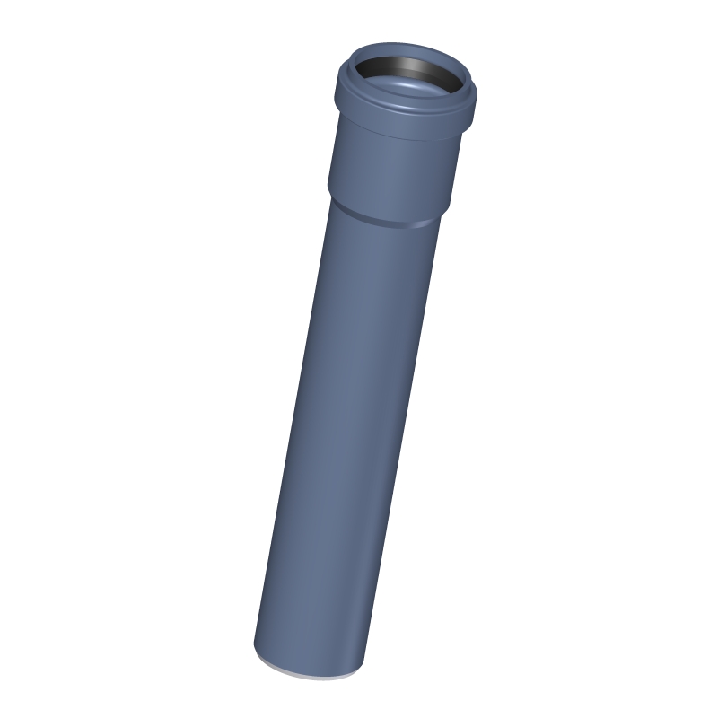 POLOPLAST P2000 POLO-KAL NG Труба канализационная DN 32, длина 150 мм, 3-х слойная, шумопоглощающая, с раструбом PKEM, синий