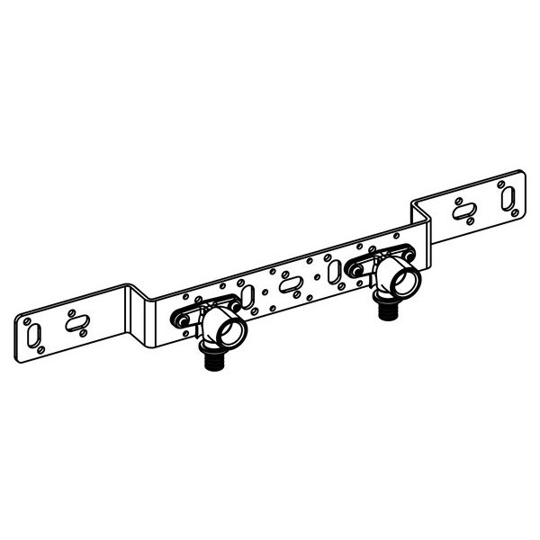 РЕХАУ 14563901001 RAUTITAN RX+ Монтажный блок для открытого монтажа O 75/150 короткого, бронза