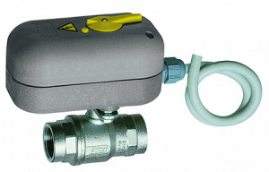 FAR FA 300716 1208 ZonaFAR Кран шаровой 2-х ходовой, 1/2", ВР-ВР, зонный, 220 В, 8 сек, с ручной деблокировкой