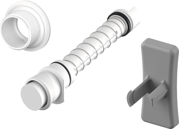 TECE 9820363 TECEone Душевая головка, розетка душевой головки, ключ для демонтажа (комплект)