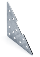 TERMOCLIP 09262001 Пластина соединительная треугольная 38-41 4F11 190x4x190, 4 мм