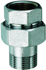 FAR FC 5150 2  Прямой трехсоставной фитинг 2" (ВР-американка)