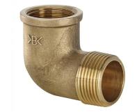 CONEX BANNINGER 8092002000000 СЕРИЯ 8000 Уголок 90°, резьба внутренняя/наружная 1/4"x1/4", латунь