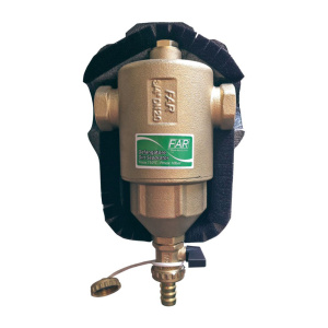 FAR FA 2201 34  Грязеуловитель 3/4",сливной кран, в теплоизоляции