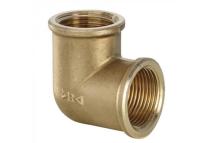 CONEX BANNINGER 8090R008006000 СЕРИЯ 8000 Уголок редукционный 90 °, резьба внутренняя/внутренняя 1"x3/4", латунь