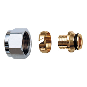 FAR FC 6075 65847  Концовка для пласт. труб 14х2 евроконус 3/4"