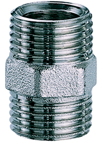 FAR FC 5800 12  Ниппель 1/2"EUх1/2"EU, хромирированный