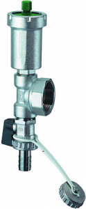 FAR FK 4070 3438  Узел 3/4", ВР, с воздухоотводчиком и сливным краном, хромированный