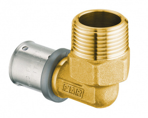 FAR 4904 1601 PressFAR Пресс-уголок НР 1/2" х 16*2 лат.(аналог 59041601)