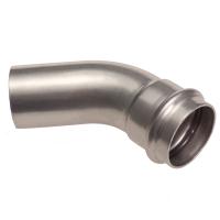 CONEX BANNINGER PS50400180000 >B< Press Inox  Отвод 45° однораструбный  18x18