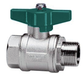 FAR FS 3033 12 SolarFAR Кран шаровой Solar 1/2", ВР-НР, 10 бар, T=200 ﹾС