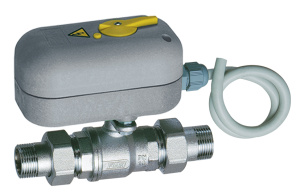 FAR FA 300815 1208 ZonaFAR Кран шаровой 2-х ходовой, 1/2", НР-НР, зонный, 24 В, 8 сек, с ручной деблокировкой