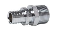 РЕХАУ 12588273002 RAUTHERM S Переходник с наружной резьбой THERM S 20 - R 3/4, Хромированная латунь