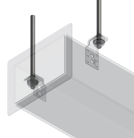 TERMOCLIP 09385103 Шпилька резьбовая длинная 10x10x1000, 10 мм