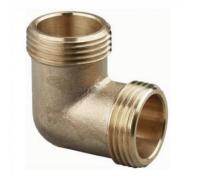 CONEX BANNINGER 8091006000000 СЕРИЯ 8000 Уголок 90°, резьба наружная/наружная 3/4"x3/4", латунь