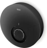 TECE 77400015 TECEfloor Дизайнерская панель комнатного термостата  DT, наружная часть, стекло черное, корпус черный